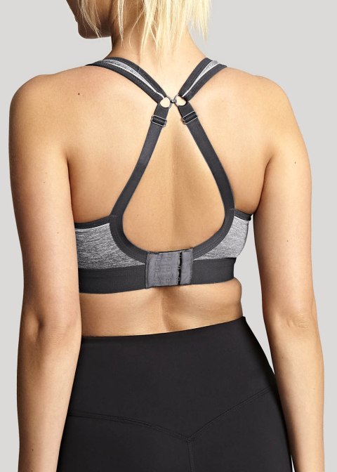 Soutien-gorge Sans Armatures Panache Sport  Charcoal Grey